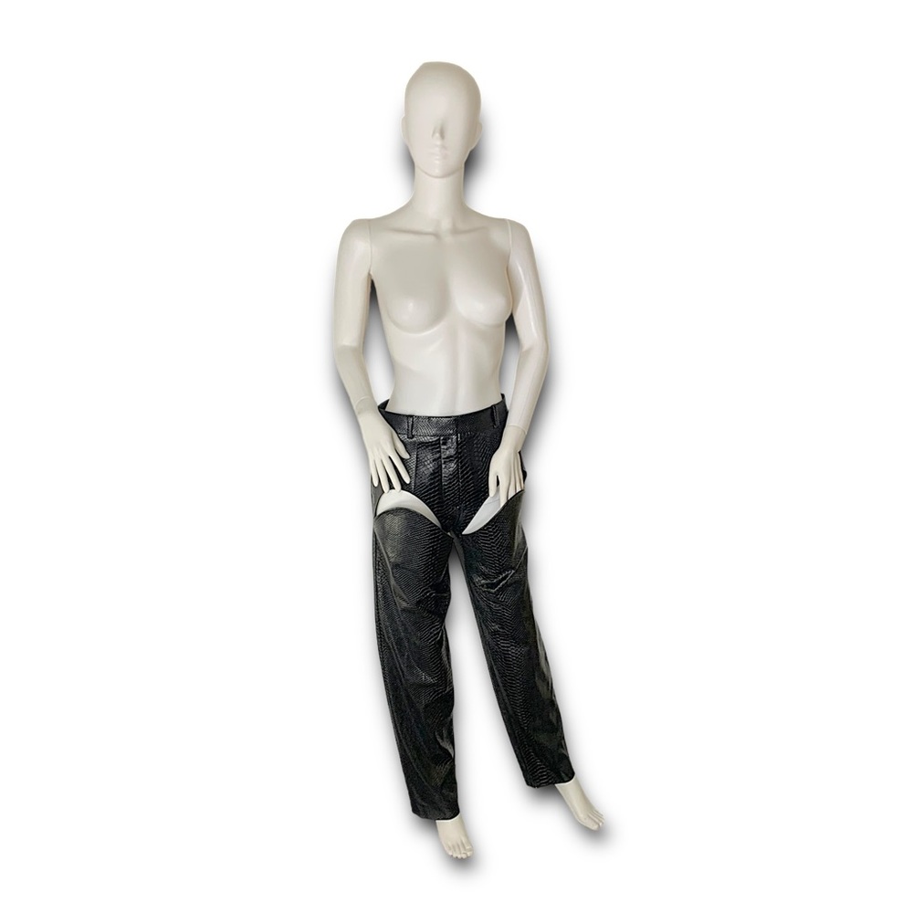 Y/PROJECT Embossed Cut-Out Pants - Picture 2 of 15